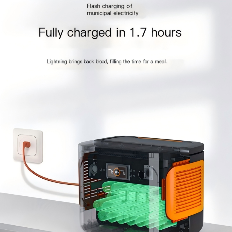 جاكيري 1000plus محطة طاقة محمولة خارجية 2000W 1264wh مزود طاقة طوارئ UPS رسمي جاكيري