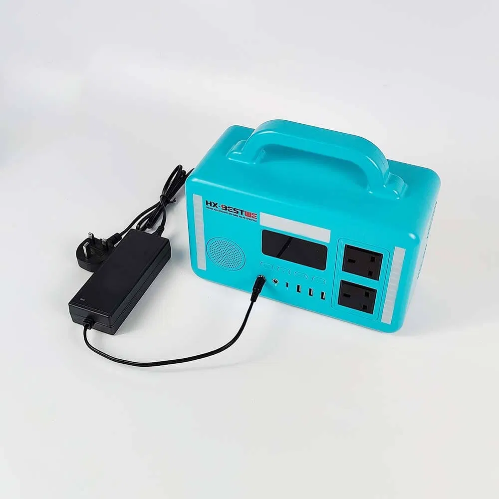 نظام الطاقة الشمسية المنزلية 30ah 12.8V 300W 384wh تخزين الطاقة الشمسية بطارية البنك نظام خارجي محطة طاقة محمولة