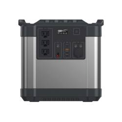 مولد طاقة محمول يعمل بالطاقة الشمسية للاستخدام الخارجي والتخييم والاحتياطي المنزلي 110V 220V تيار متردد 2000W طاقة 600000mAh 2220wh