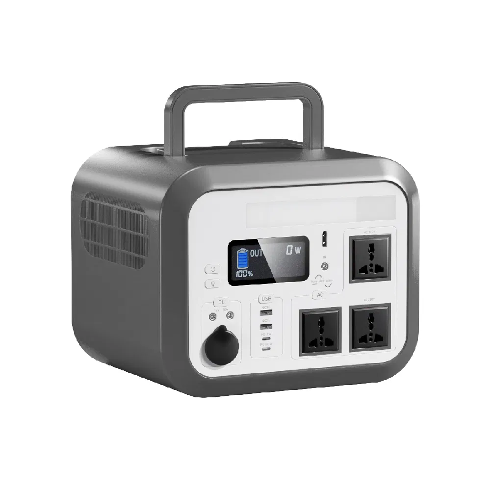 محطة طاقة محمولة 1152wh LiFePO4 شاحن بطارية بنك طاقة شمسية نظام طوارئ 400W لوحة شمسية قابلة لإعادة الشحن 1500W مولد طاقة شمسية متنقل