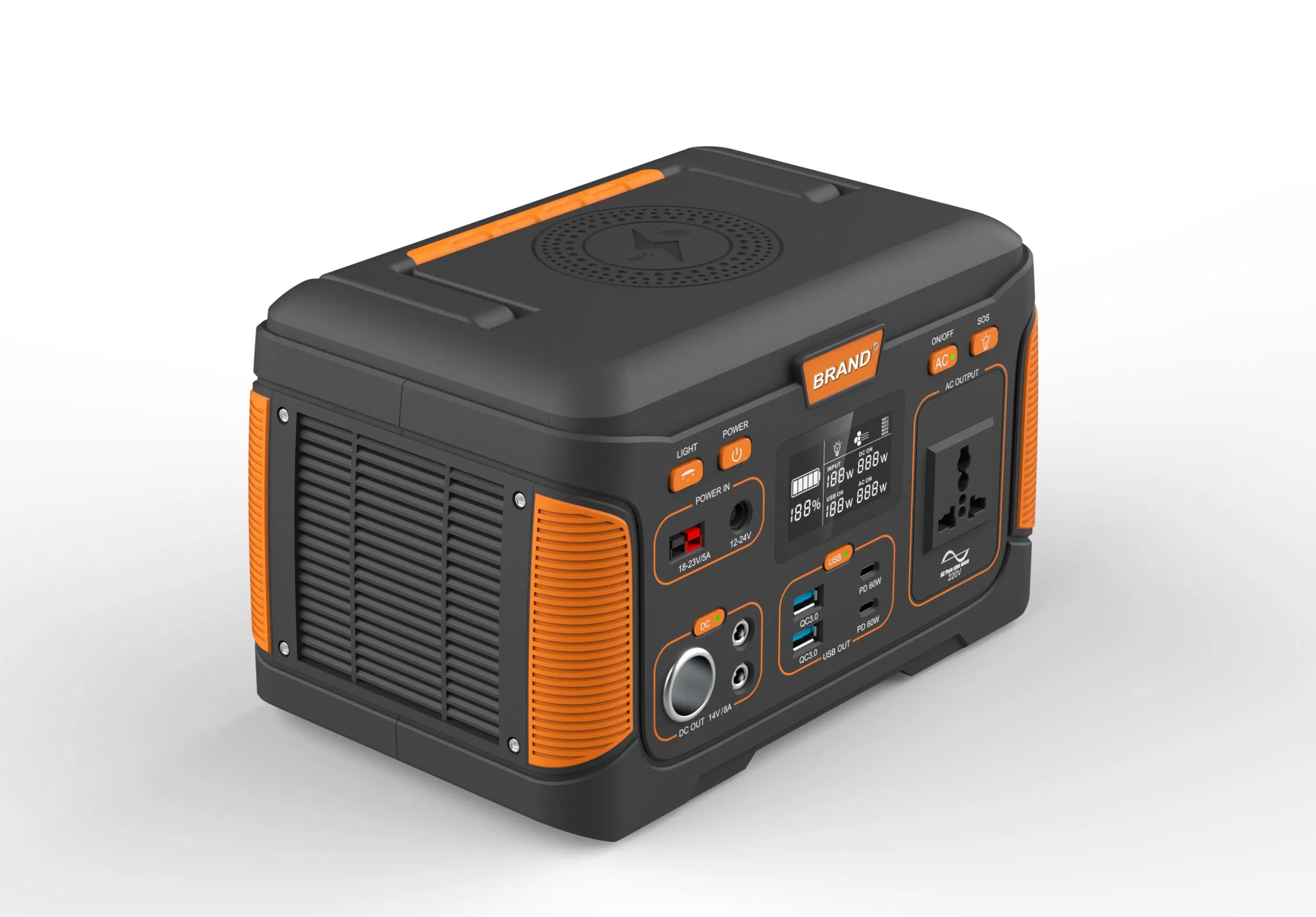 1000W نظام تخزين الطاقة 300W 500W 1000W محطة متنقلة للتخييم بنك طاقة محمول نظام تخزين الطاقة الخارجي نظام الطاقة الشمسية OEM