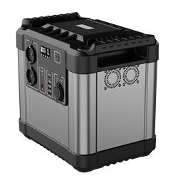 بطارية ليثيوم قابلة لإعادة الشحن عالية الطاقة 2000W للتخييم في الهواء الطلق، مصدر طاقة احتياطي منزلي، مولد شمسي محمول، محطة طاقة