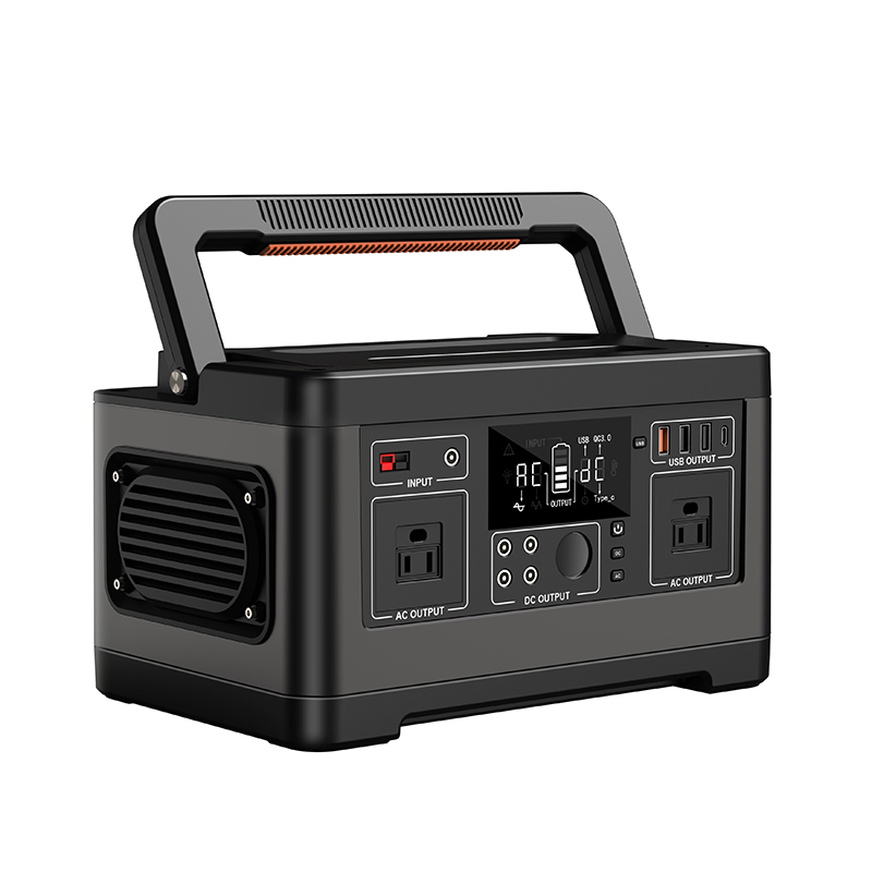 500W نظام الطاقة الشمسية 100V~240V محطة الطاقة المحمولة مولد الطاقة المحمولة