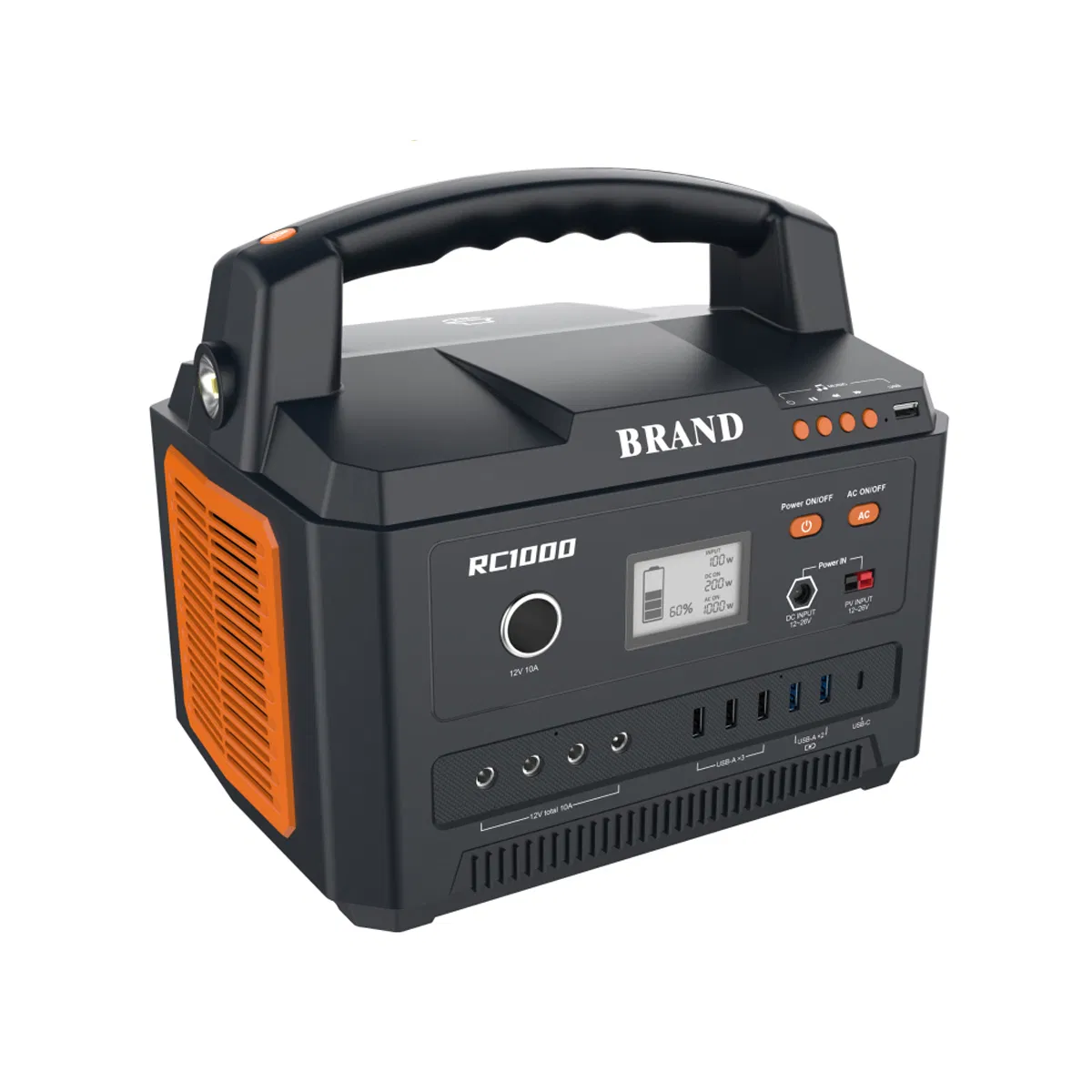 سعر رخيص 1000W تخزين الطاقة الليثيوم محطة الطاقة الخارجية بنك الطاقة الاحتياطي مولد الطاقة الشمسية المحمول