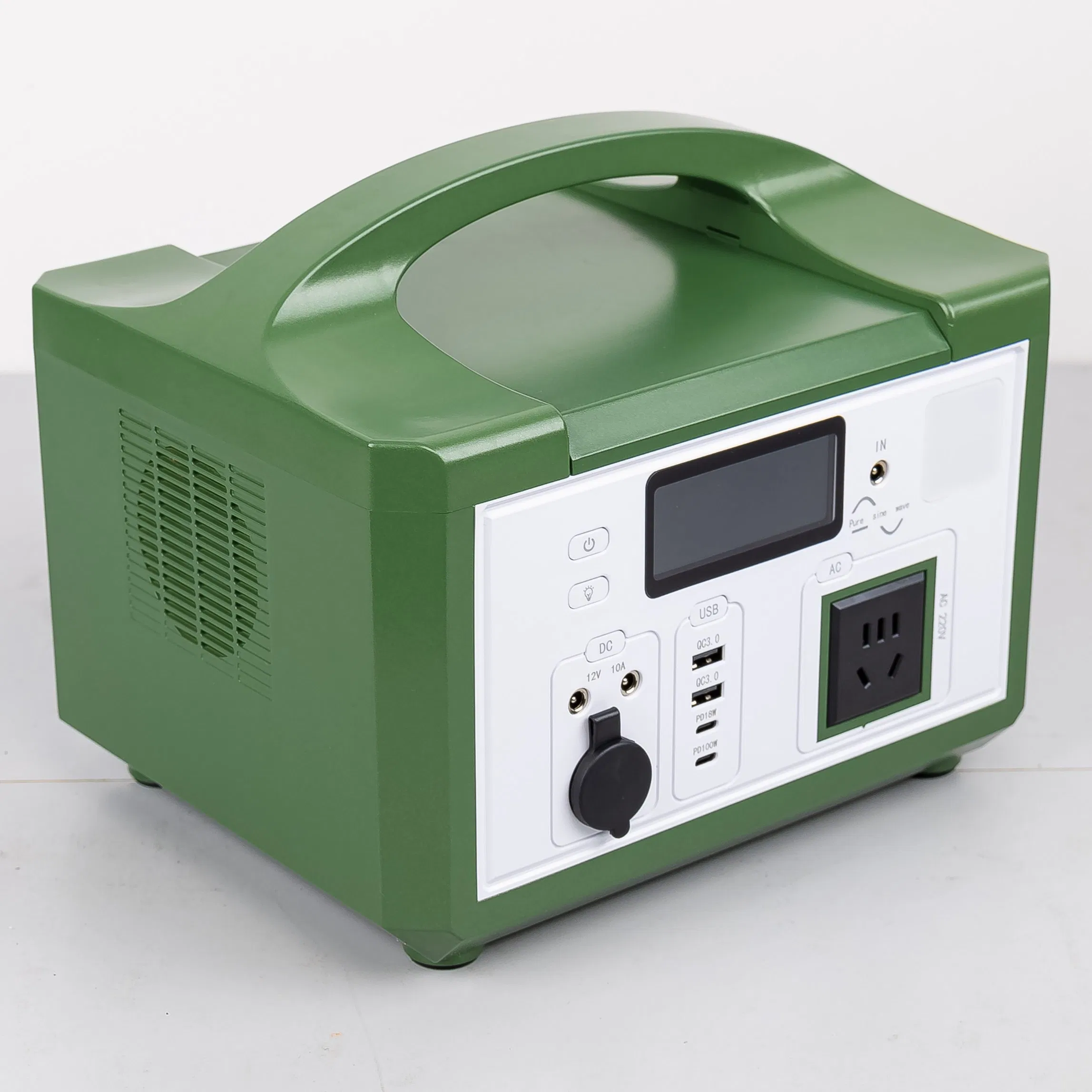 يaye الأكثر سخونة بيع 500W/1000W مصدر طاقة محمول/ محطة طاقة محمولة مع Pd60W QC3.0 شهادة RoHS FCC للتخييم/ 200PCS المخزون لكل واط