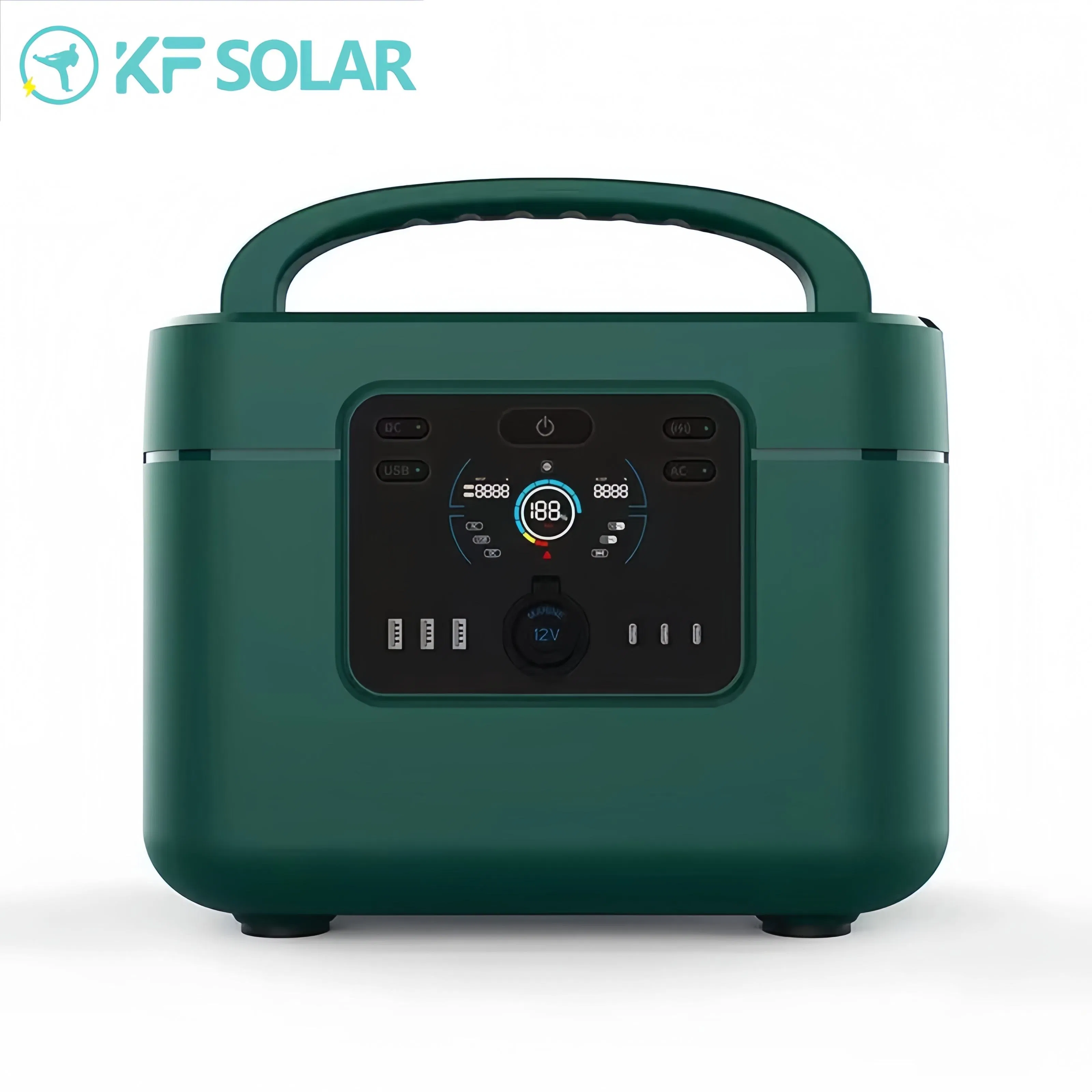 كيه إف سولار 220V110V محطة الطاقة الشمسية 1200W محطة الطاقة المحمولة