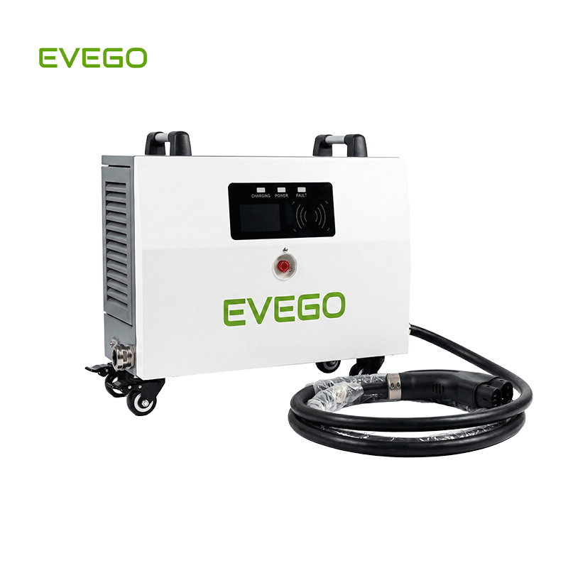 محطة شحن سريعة محمولة بدون بطارية للسيارة الأوروبية 40kw CCS2