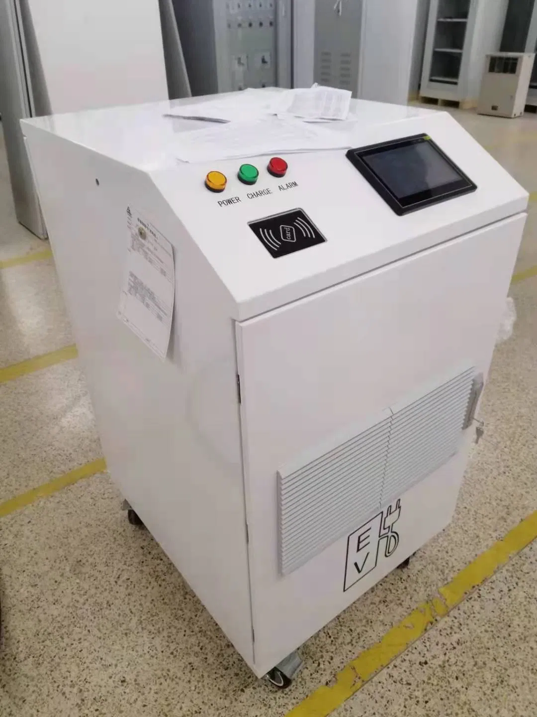 75kw محطة شحن سريعة محمولة للتيار المباشر للمركبات الكهربائية للحافلات والسيارات والشاحنات