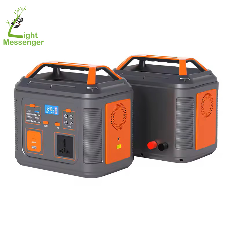 نظام طاقة الطوارئ المنزلي LiFePO4 بطارية ليثيوم 300 واط 500W 1000W 2000W 3000W 5000W مولد شمسي داخلي خارجي محطة طاقة محمولة مع لوحة شمسية