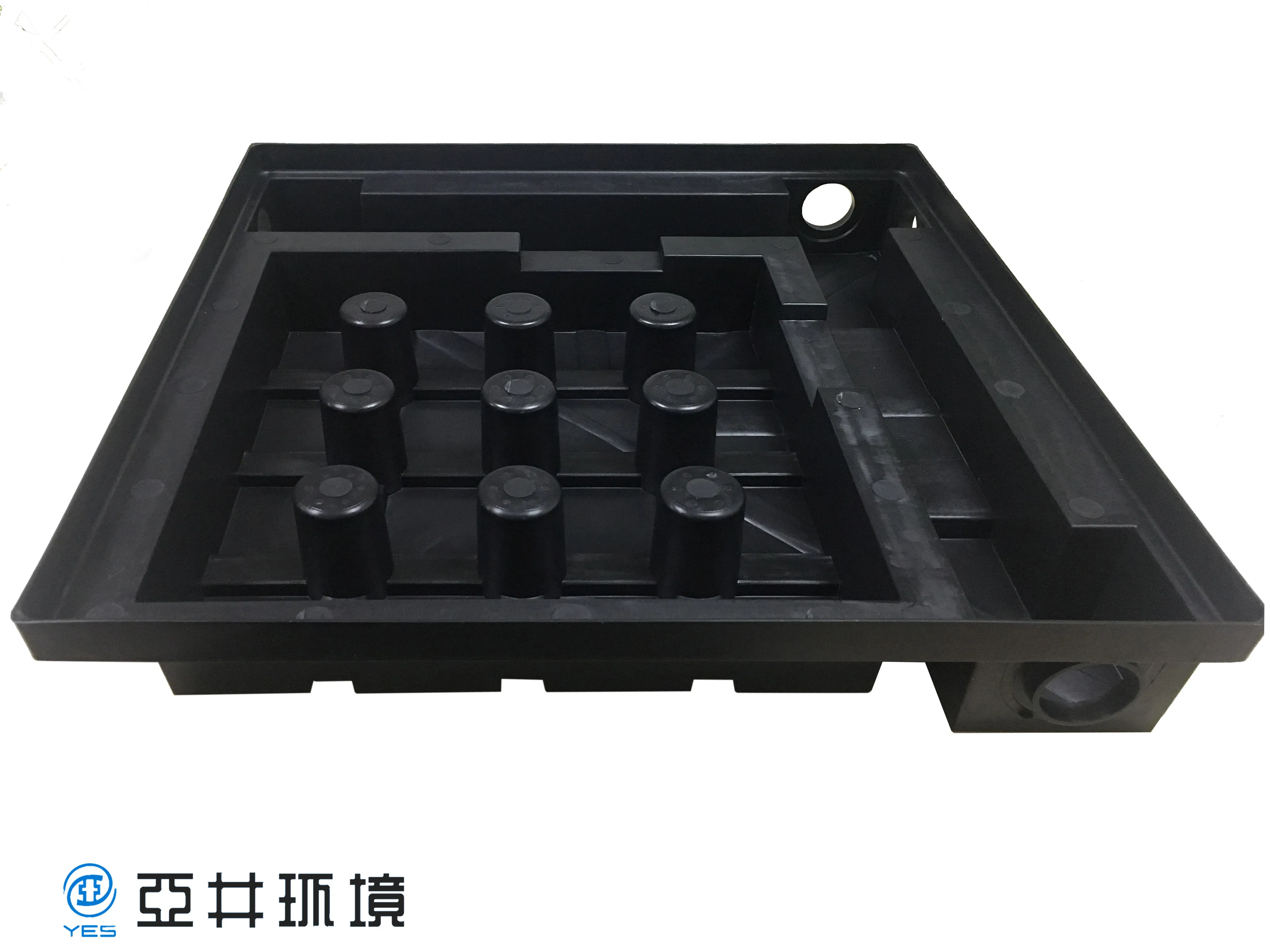 Urban Farming Box Featuring Self Watering and Rainwater Harvesting Design