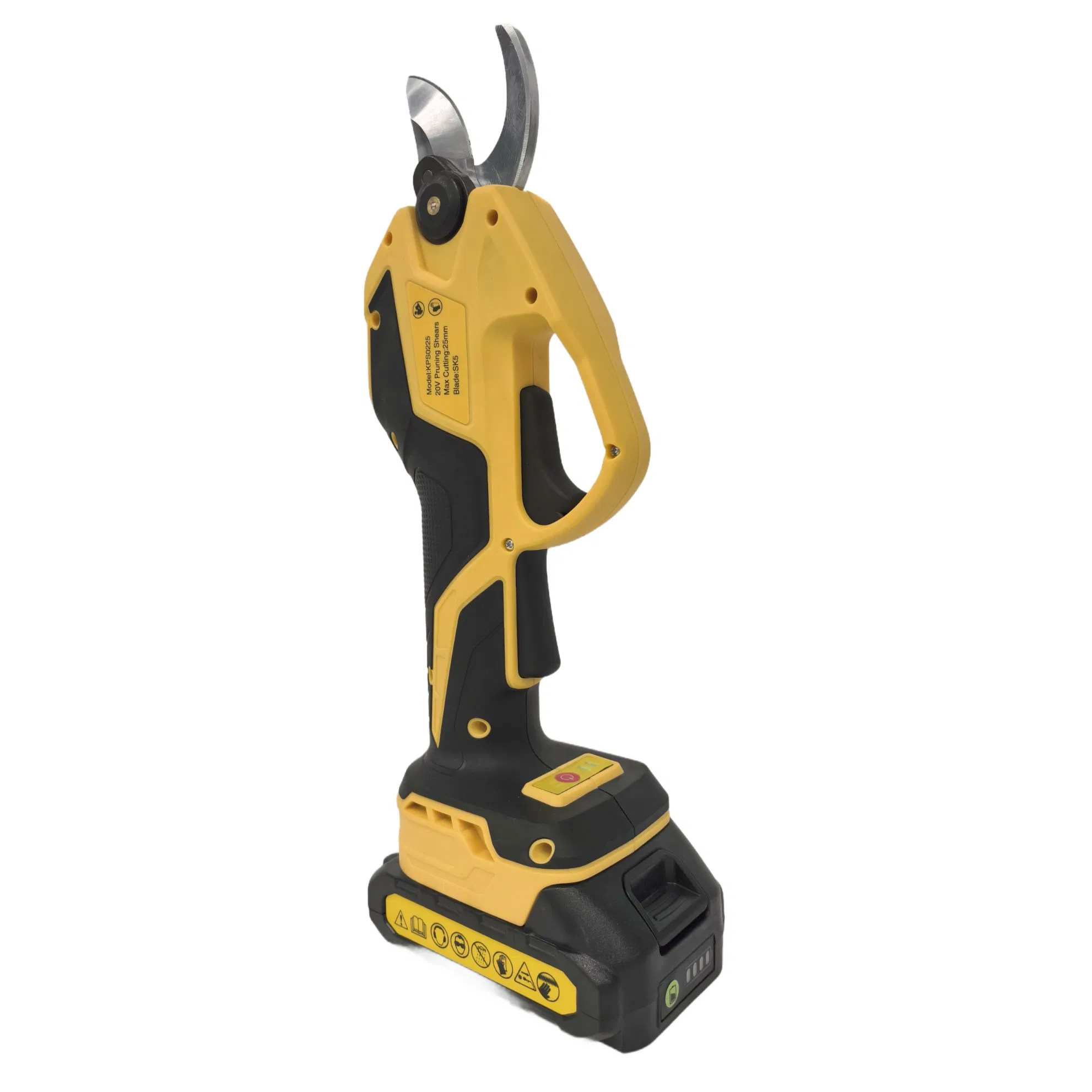 25mm Electric Pruning Shears Cordless Pruner for Tree Trimming Branch Cutter