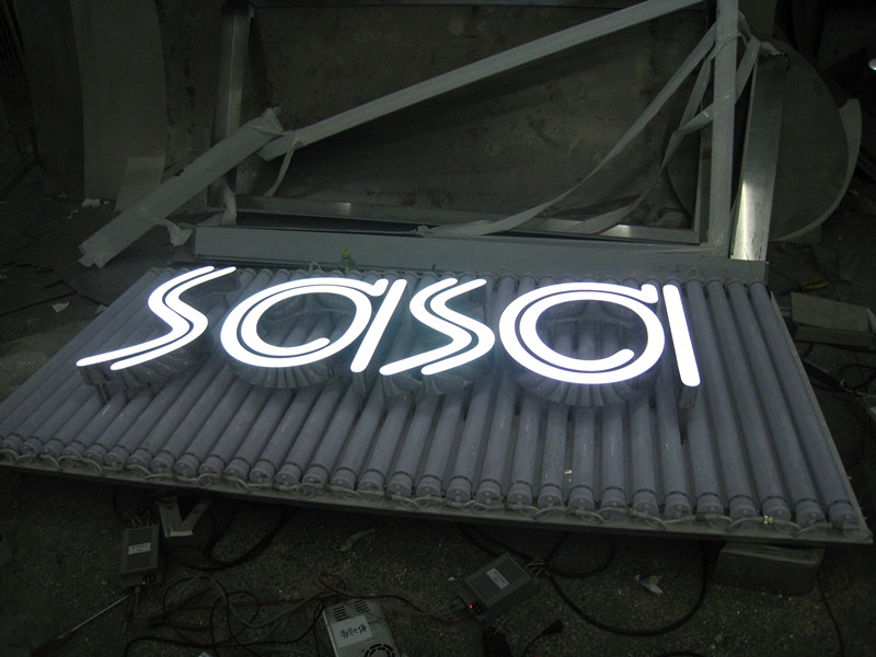 Outdoor LED Display Withled Moudle and LED Lighting as Signage