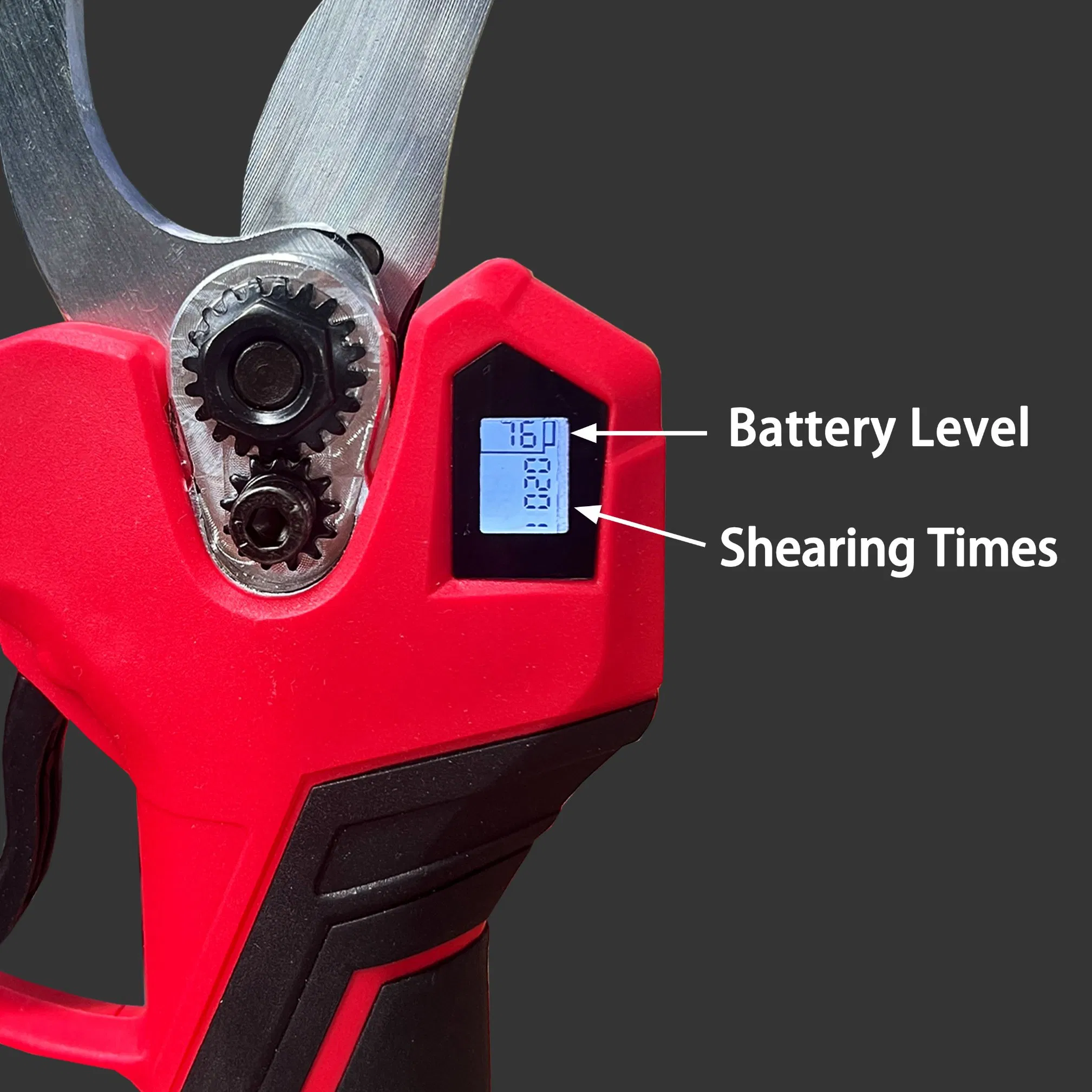 Wosai Electric Pruning Shears Cordless Pruner Shears Brushless with 1.3 Ah Battery Garden Tool for Tree Trimming Branch Cutter