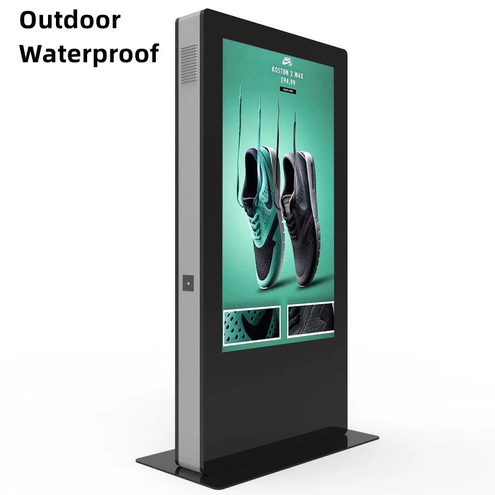 Outdoor LCD Digital Signage with Exceptional Clarity and Brightness