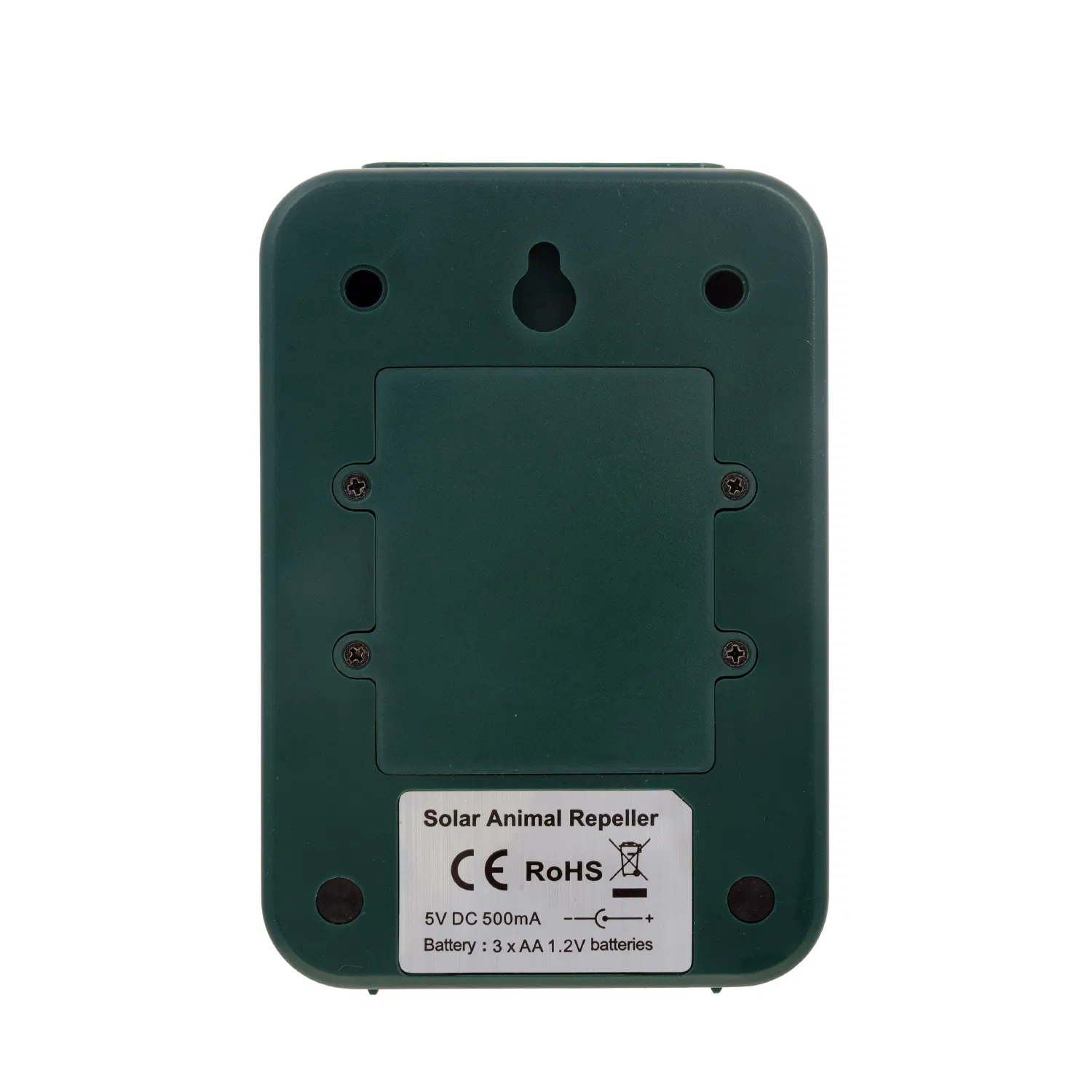 Ultrasonic Flashing Pest Control Animal Repellent Device Bird Dog Cat Fox Deer Mouse Fox Pigeon Marten Raccoon Rabbite Pelican Deterrent Repeller for Garden Yar