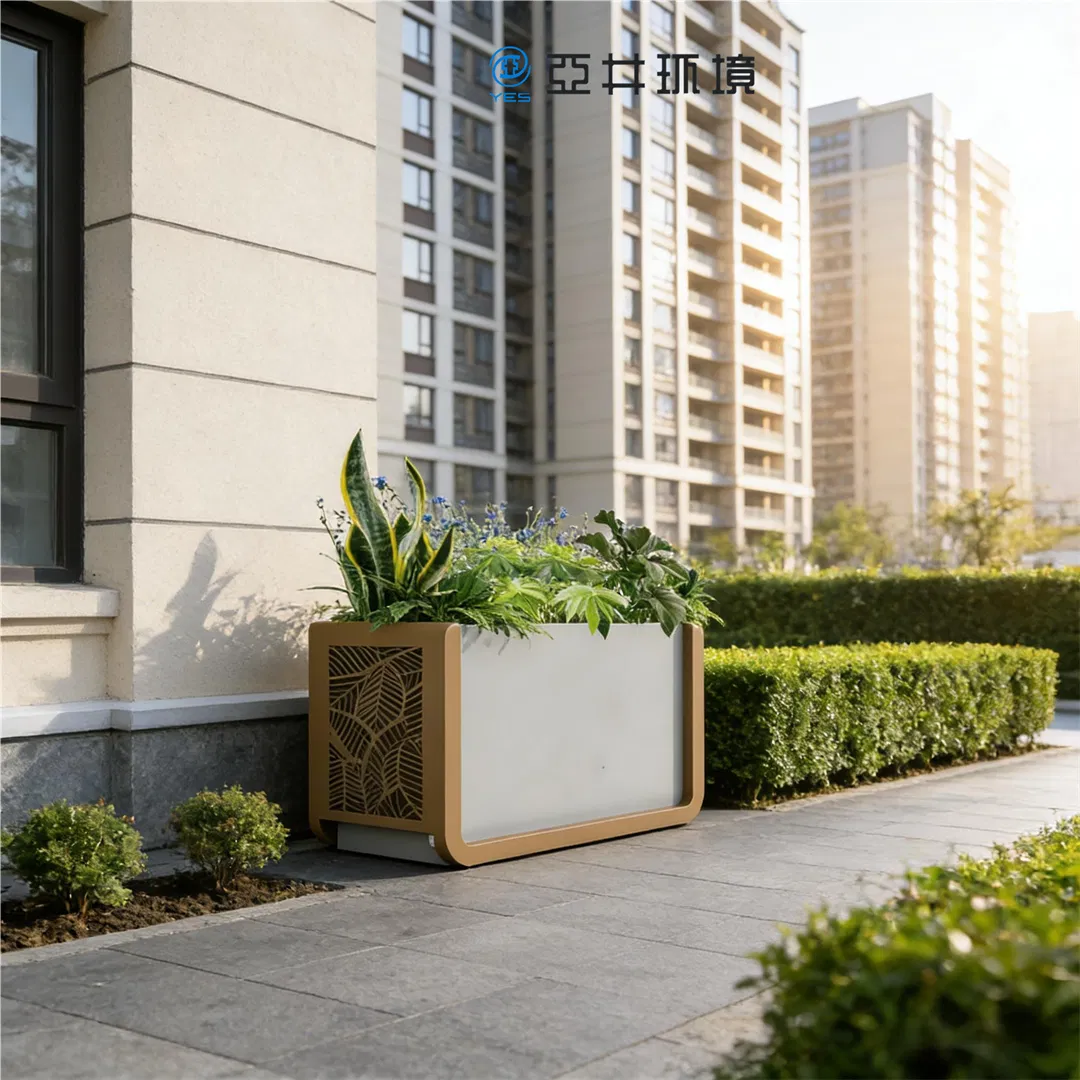 Urban Gardening Box for Sustainable Rainwater Harvesting and Greening