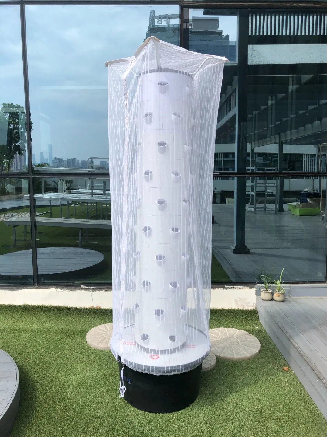 Tower Vertical Hydroponic Aeroponic Growing Kit Column Gardening Tower System for Hydroponic