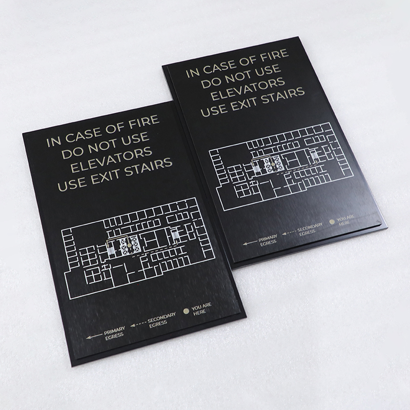 Customized Braille Signage for Wayfinding for Office and Business