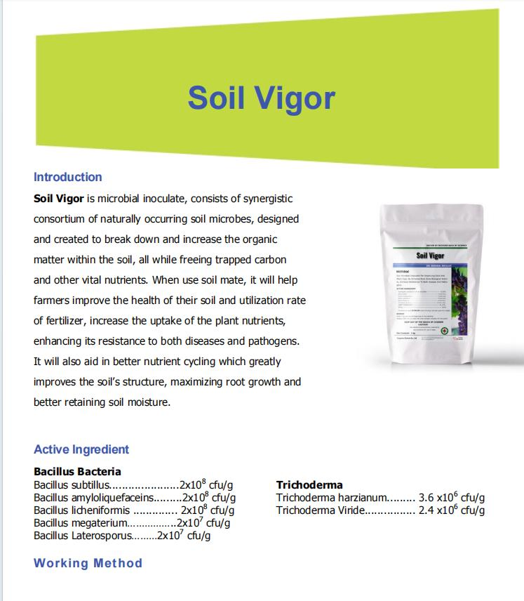 Trichoderma Harzianum Powder Bio Fungicide Prevent Fungal and Soil Borne Diseases