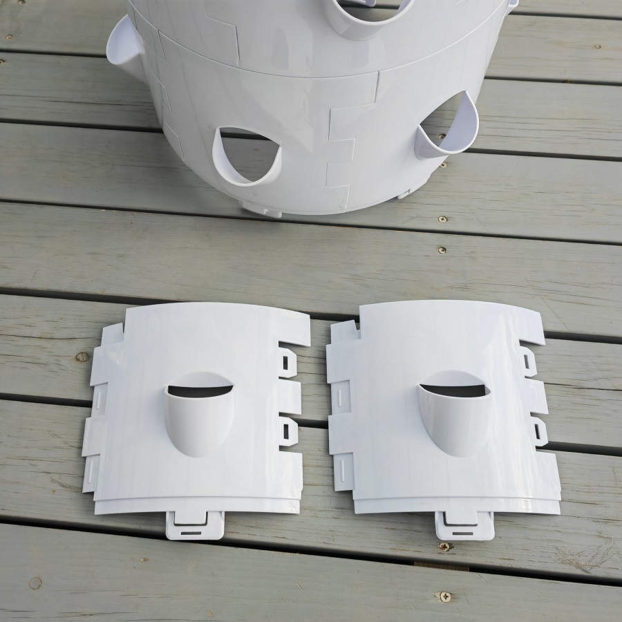 Vertical Hydroponic Tower Gardening System Towers Garden with Lights