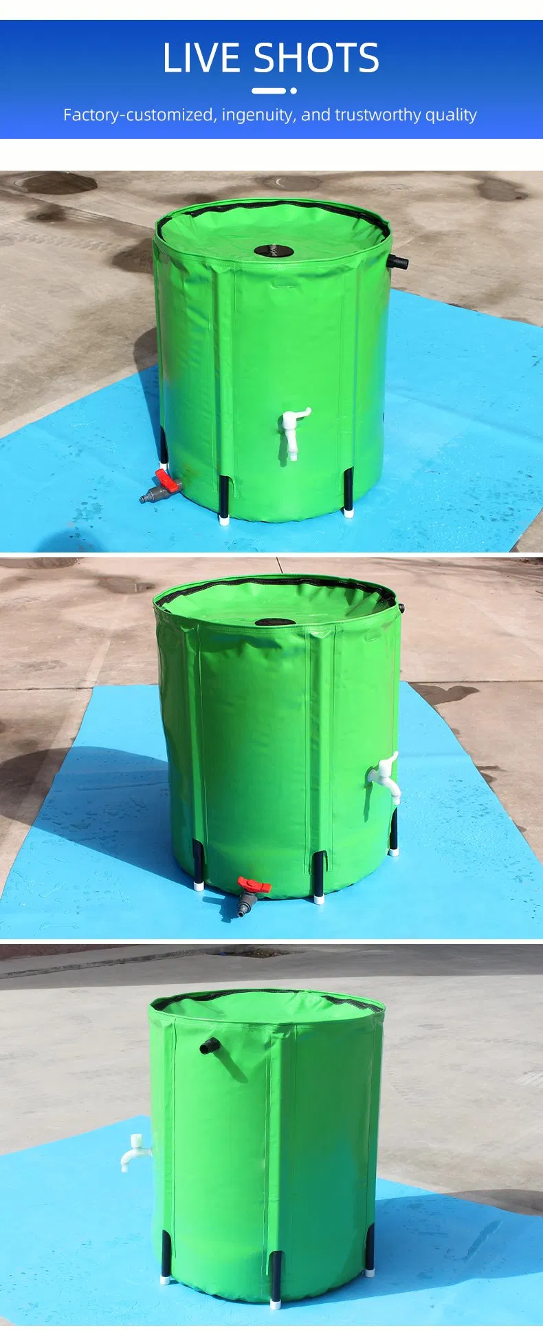 Rainwater Barrel Storage