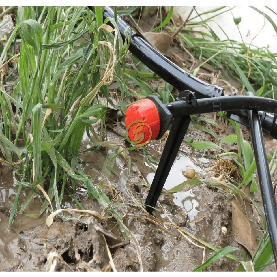 Watering Drip Irrigation Fittings 4L/8L Pressure Dripper Kit