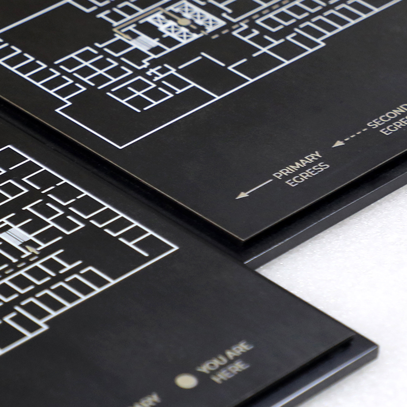 Customized Braille Signage for Wayfinding for Office and Business