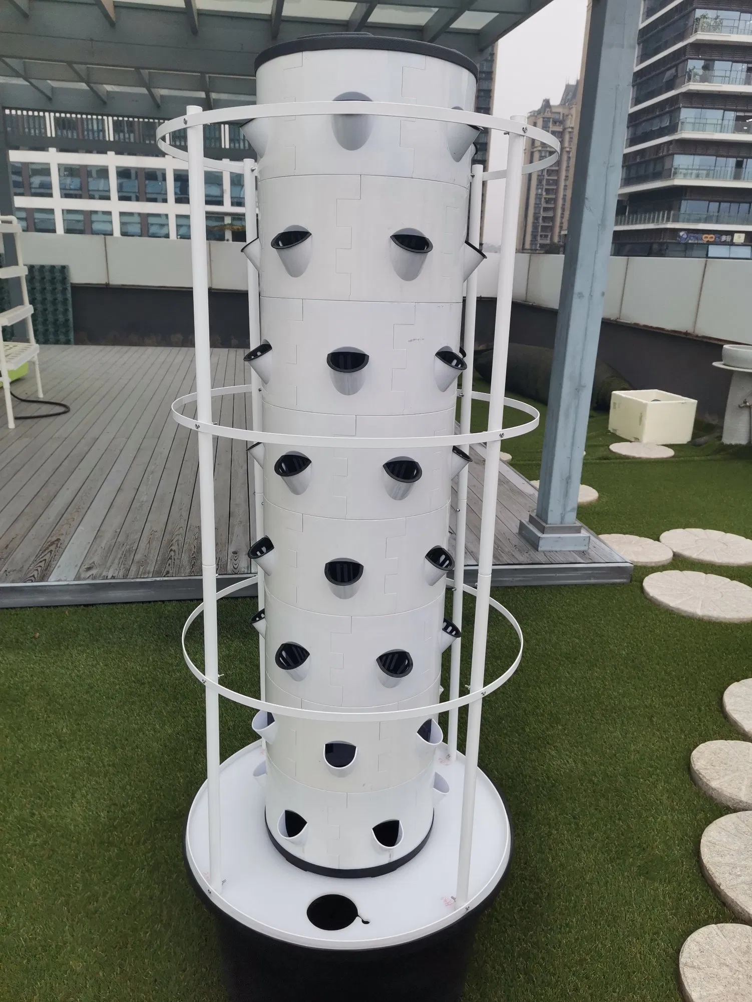 Vertical Gardening Aeroponics Tower Hydroponics Tower System for Vegetable Grow