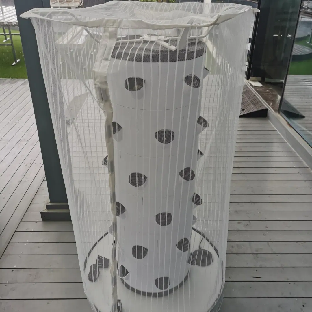 Vertical Hydroponic Tower Gardening System Towers Garden with Lights