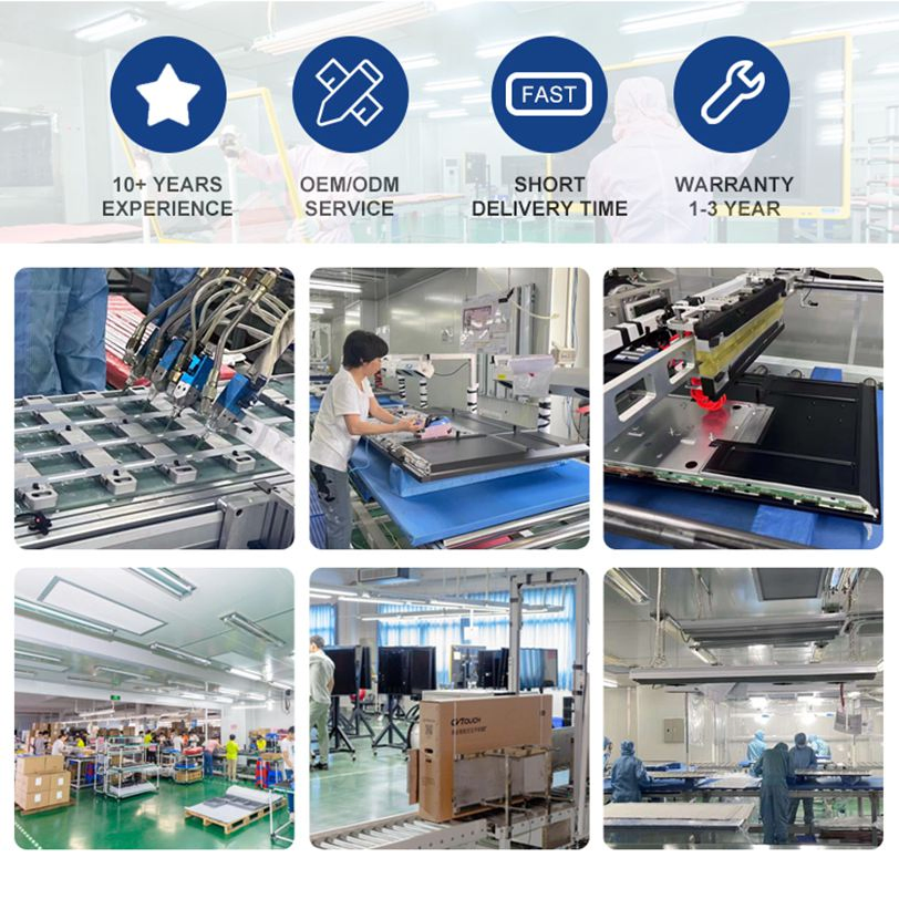 55 Inch Capacitive LCD Advertising and Touch Screen Advertising Machine Digital Signage for LCD Video Display Media