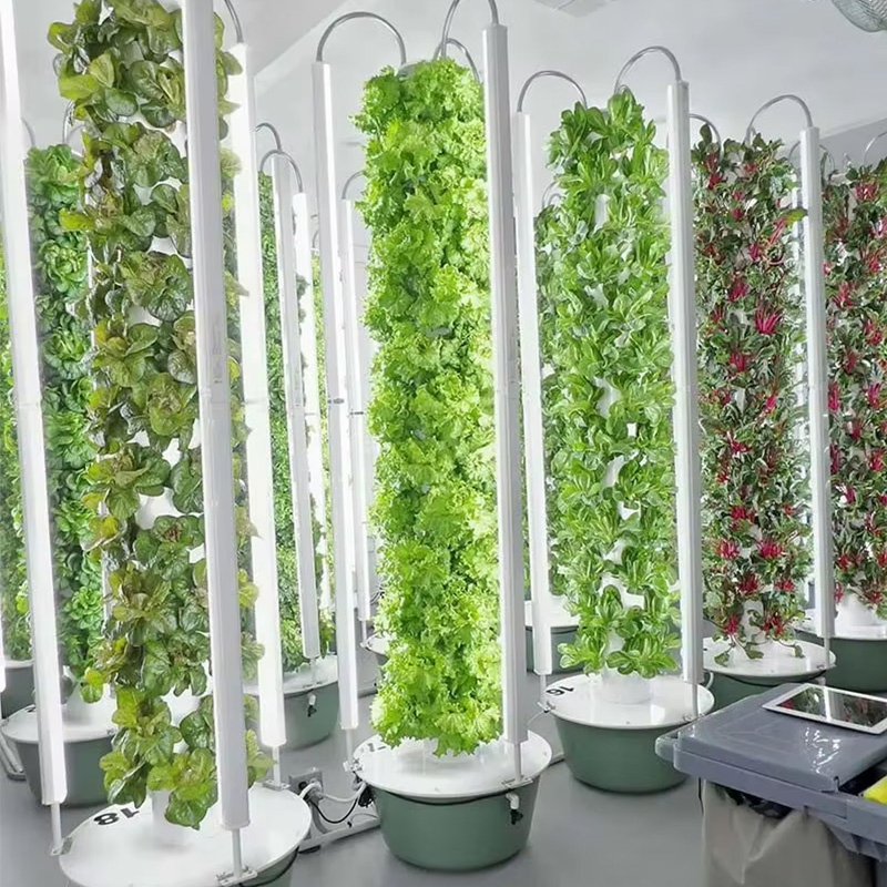 Modern Design Gardening Hydroponic Planter System Vertical Aeroponic Tower for Vegetables Hydroponics