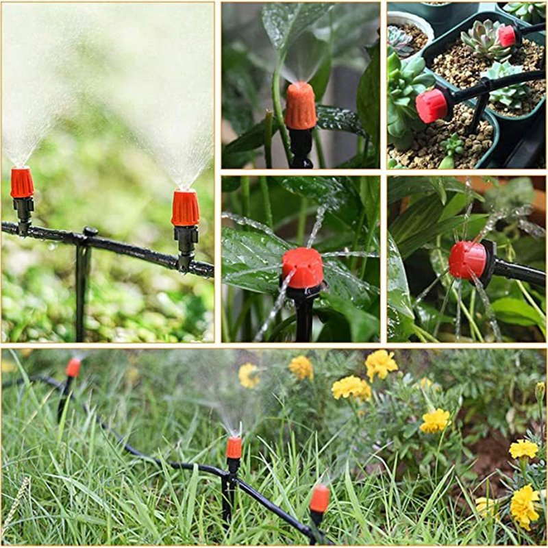 Ultimate Farm and Garden Watering Drip Irrigation Kits Water System Full Set Plant Growing Kit