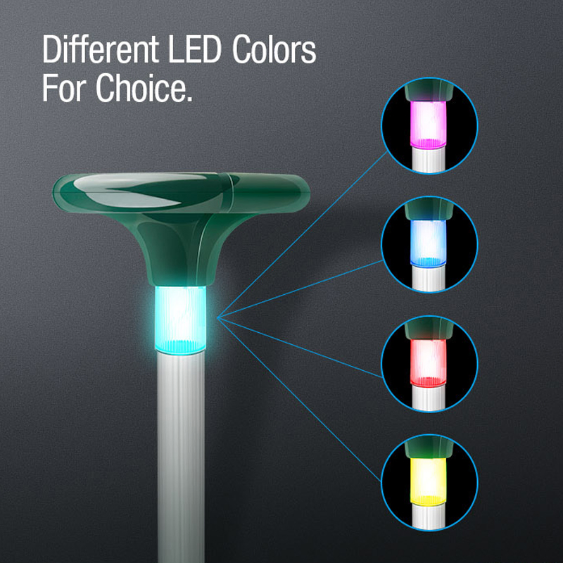 Hot Selling Ultrasonic Rodent Pest Control Repellent with Solar Garden Light