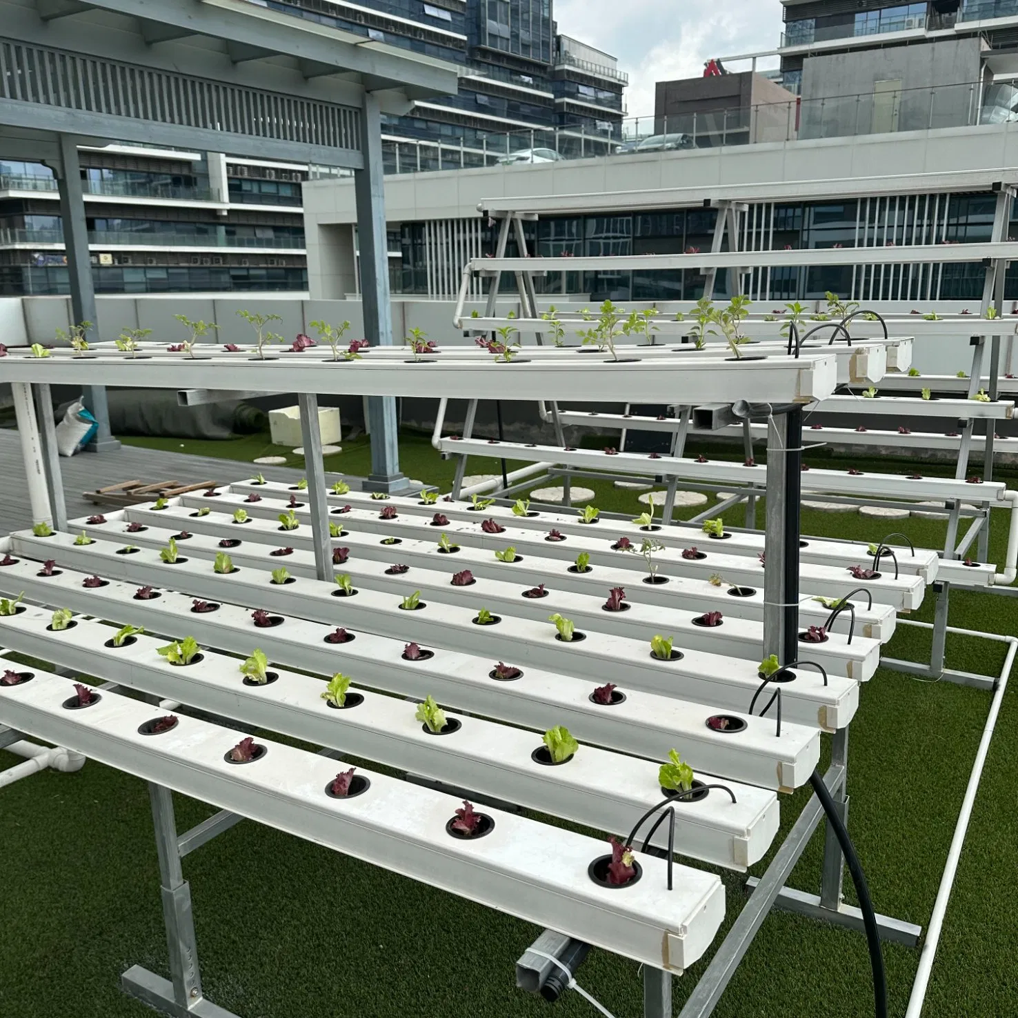 Indoor Hydroponic Gardening Vertical Farming Hydroponics System