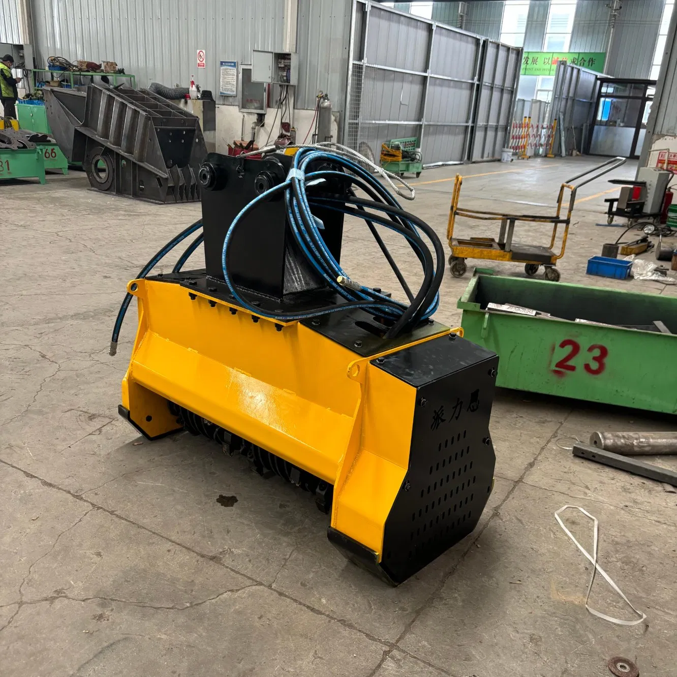 High Quality Excavator Mulcher Attachment 72in Forestry Wood Mulcher