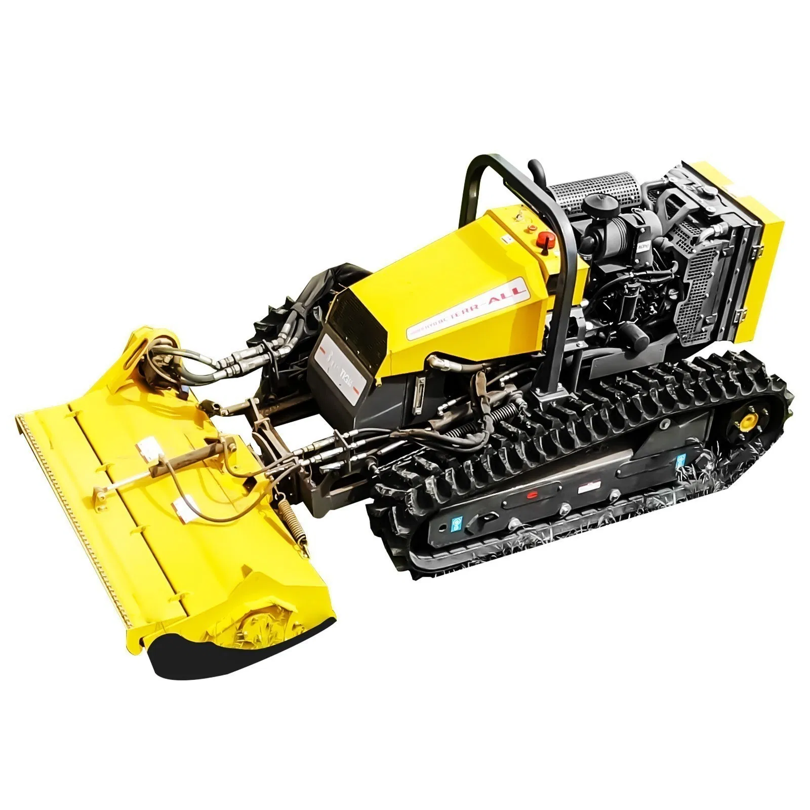 The Weeding Robot Is Equipped with a Rainwater Harvesting System to Clean Its Tools and Cool Its Systems Sustainably