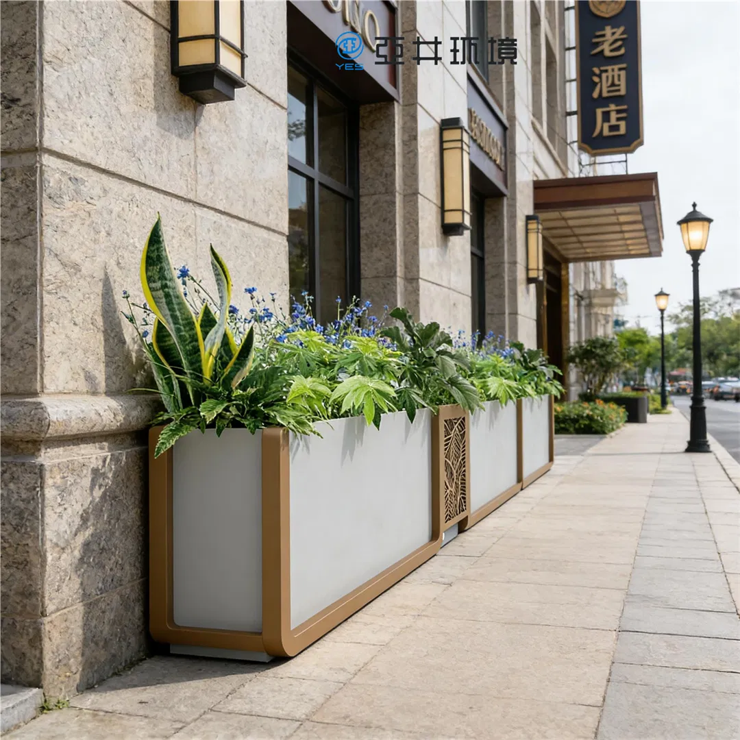 Urban Gardening Box for Sustainable Rainwater Harvesting and Greening