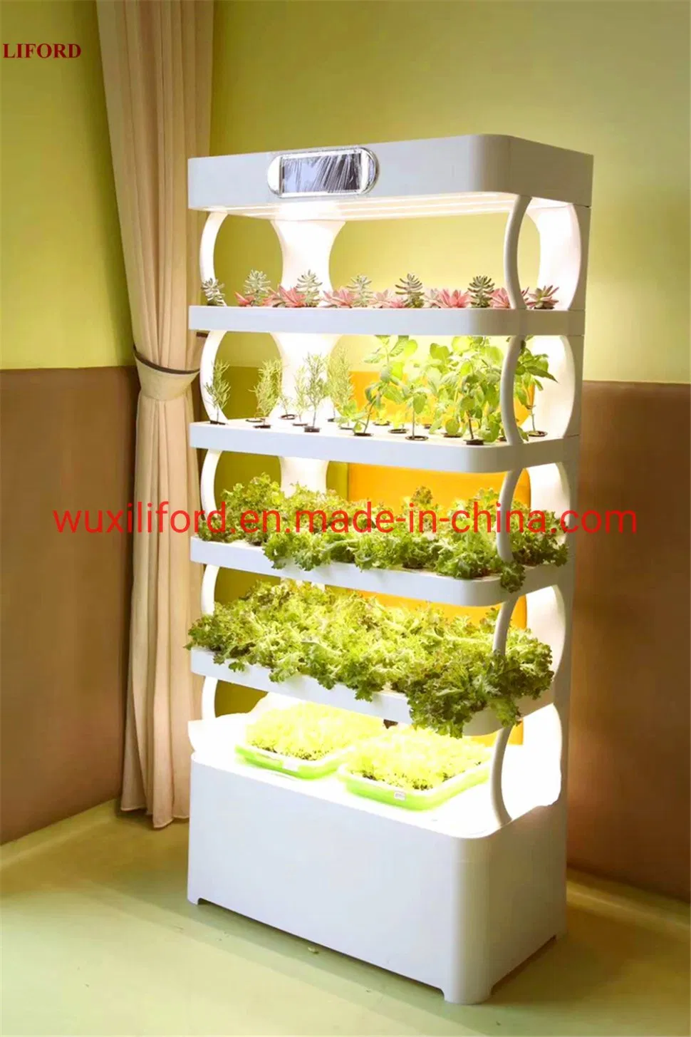 Vertical Aeroponics System Home Use Gardening Indoor Hydroponics Systems