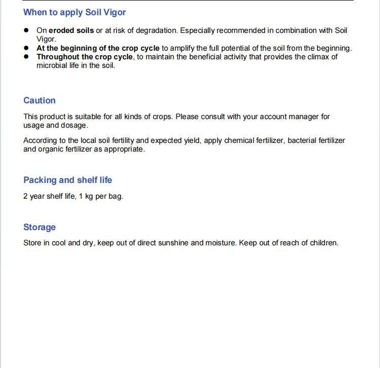 New Water Soluble Microbial Organic Soil Fertilizer Soil Drench Fungicide