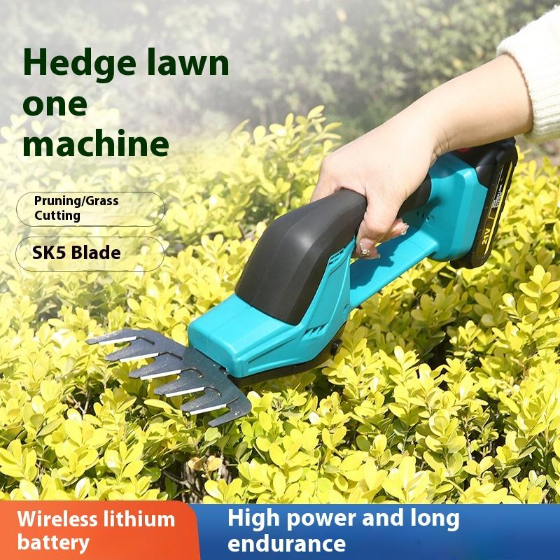 Dual Blade Electric Pruner Tool for Efficient Garden Trimming Needs