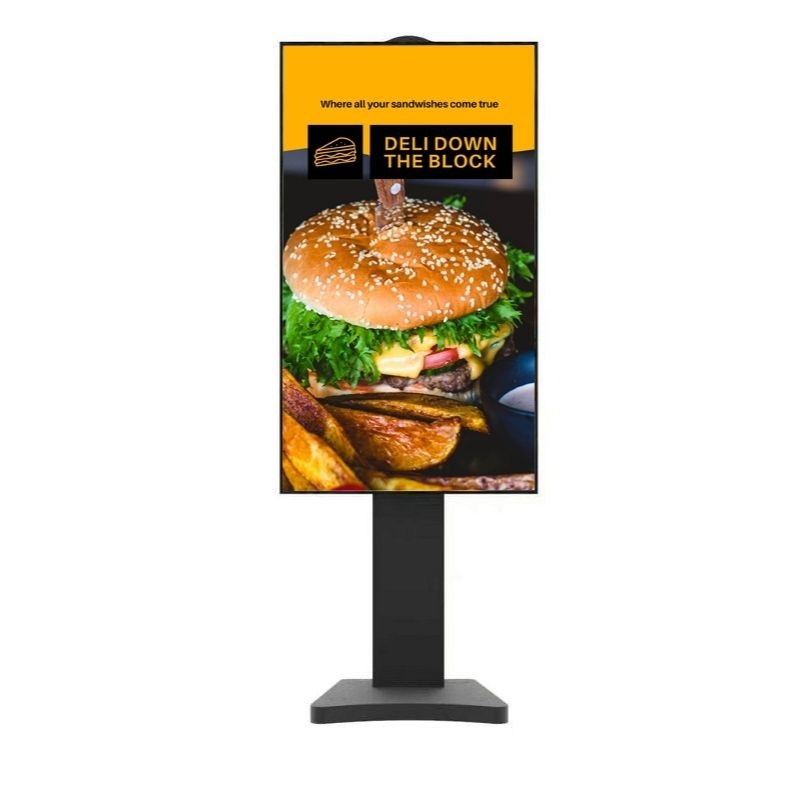 55'' Double-Sided Floor-Standing Digital Signage for Storefront and Retail Stores