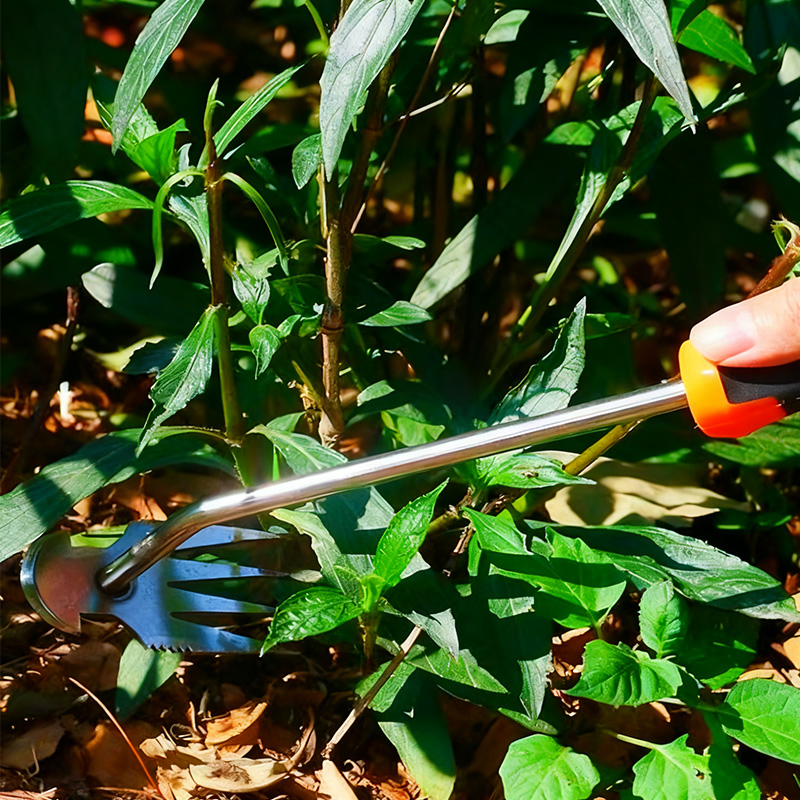 Ergonomic 4 Teeth Hand Weeder Tool for Effortless Weeding