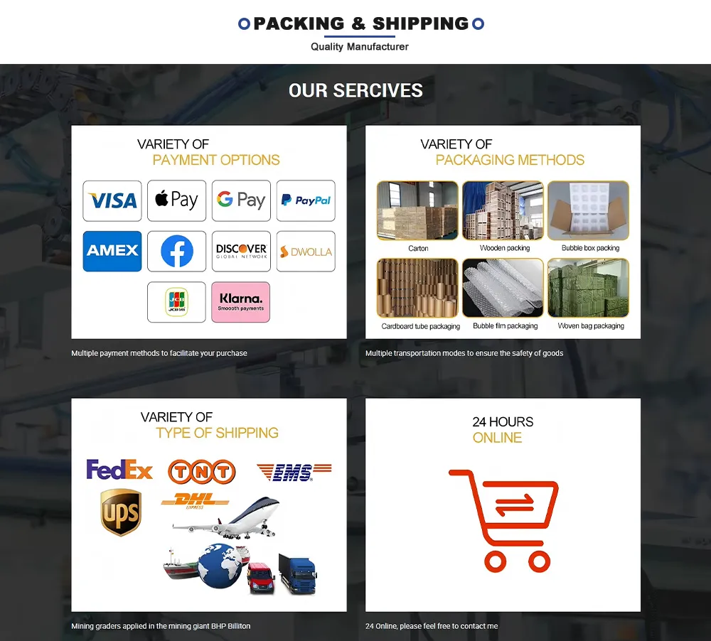 Shipping methods
