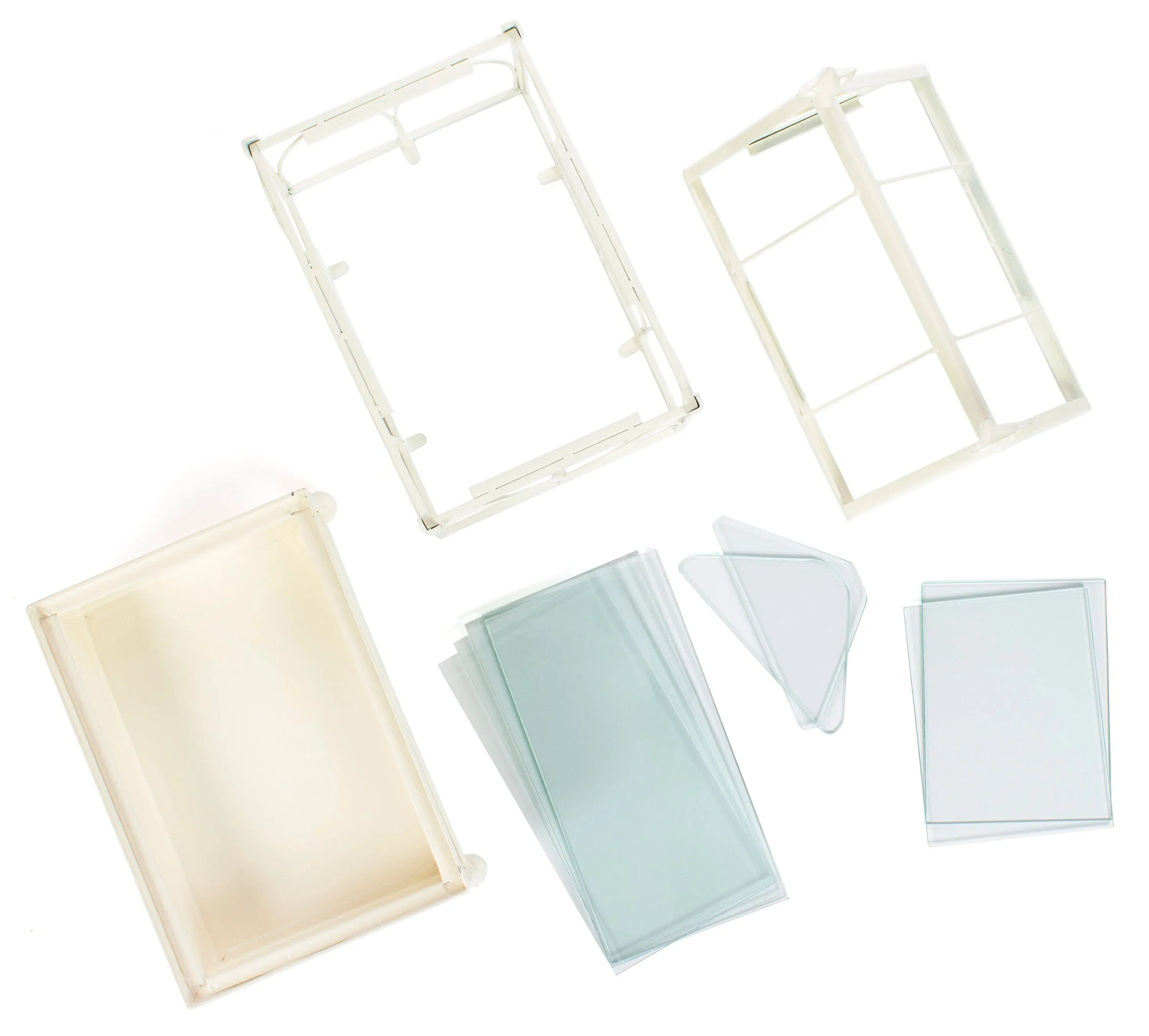 Unique Plant Terrarium Glass Containers Metal Display Case for Succulent Planter