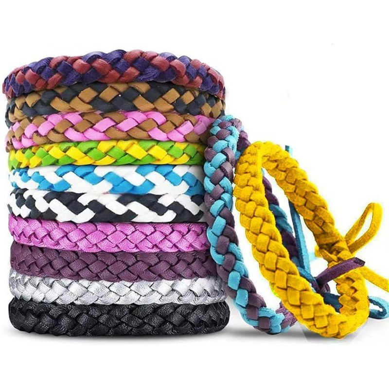 Hot-Selling Stable Leather Fly Trap Portable Mosquito Repellent Bracelets Garden Pest Control