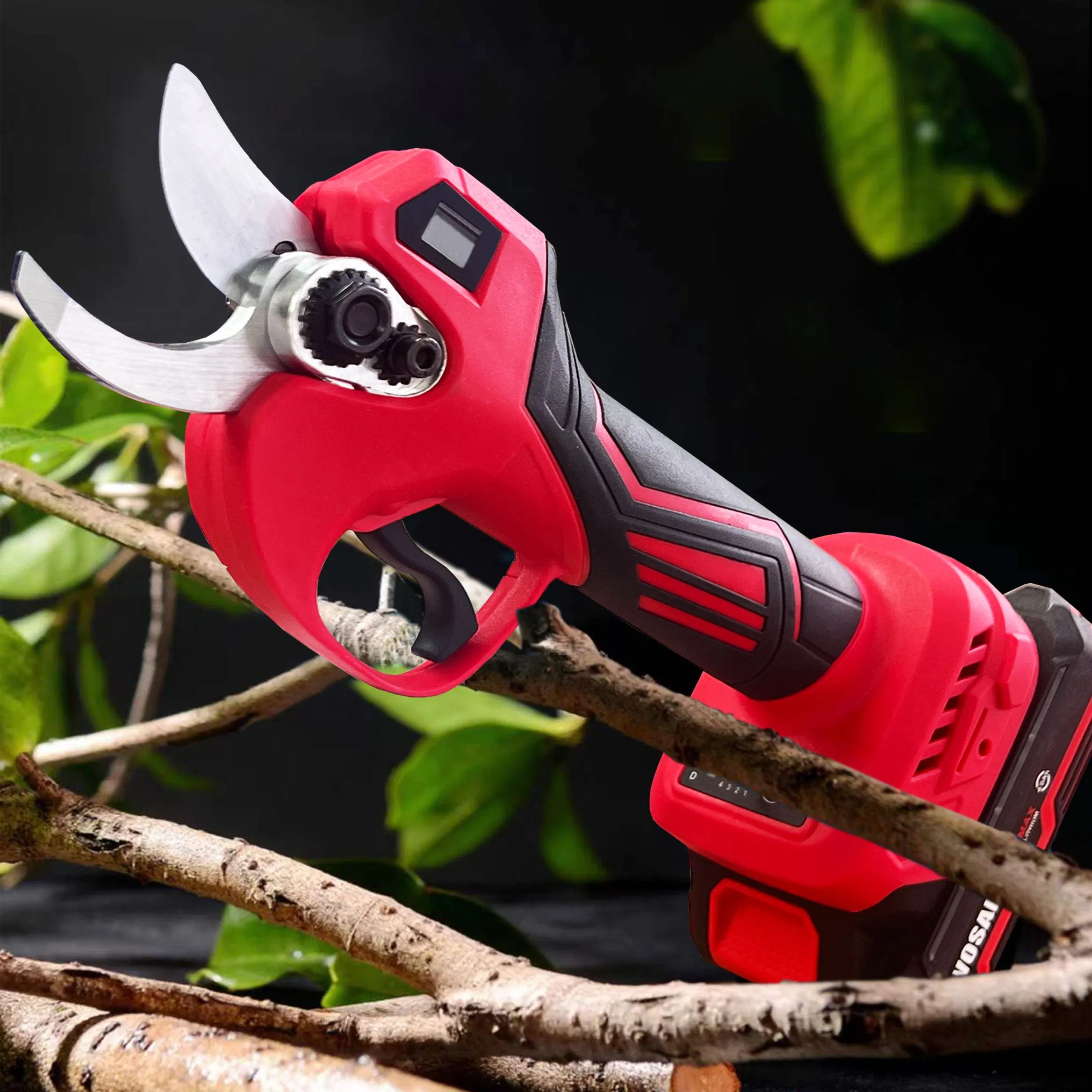 Wosai Electric Pruning Shears Cordless Pruner Shears Brushless with 1.3 Ah Battery Garden Tool for Tree Trimming Branch Cutter