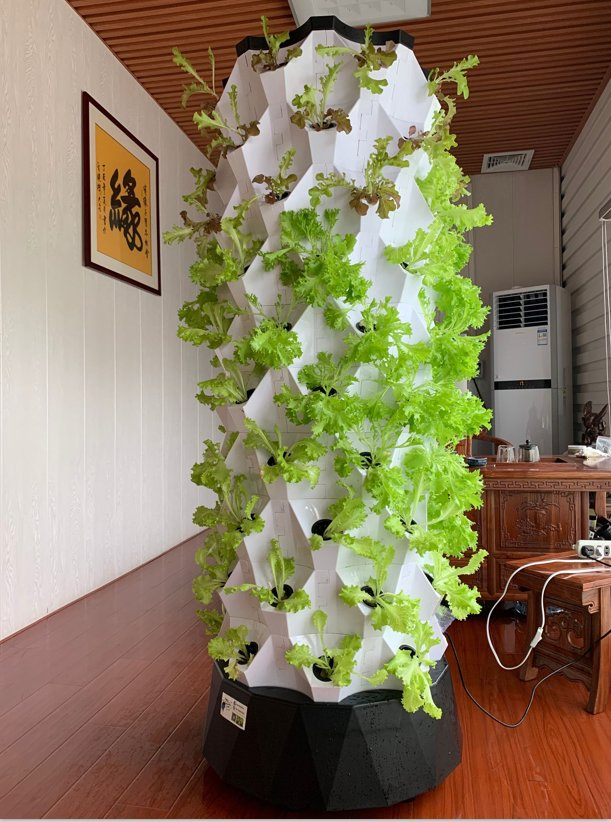 Agg Hot Sale in North American 13 Layer 52 Pots Greenhouse Vertical Tower Garden Hydroponic Grow Systems with Pump for Herbs