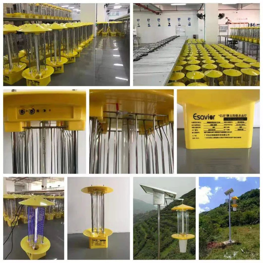 Solar Pest Killing Lamp Detail