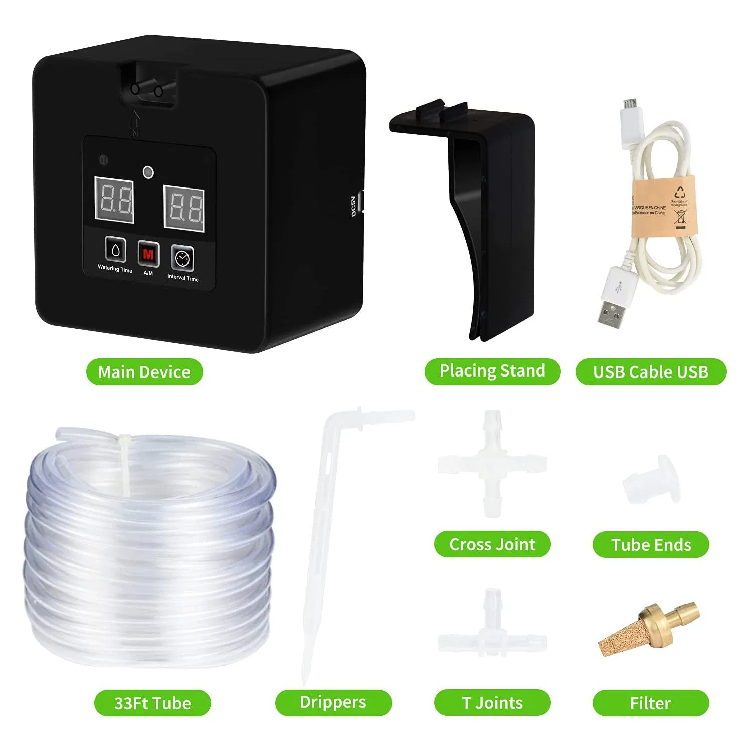 Programmable Automatic Micro Auto Drip Irrigation Kit for Indoor Garden Plants