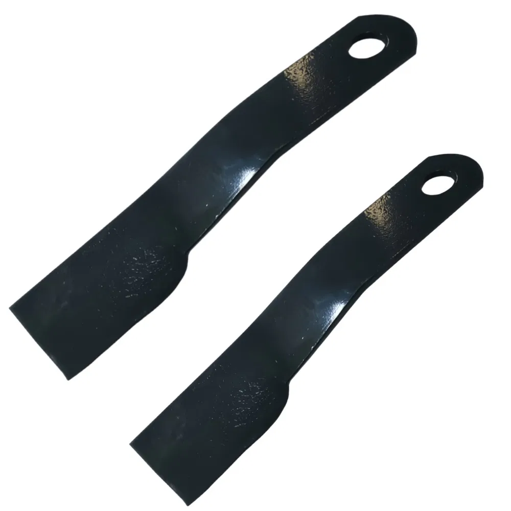 High-Carbon Steel Tractor Lawn Mower Slasher Blade Spare Parts Attachment Universal Fit for Flail Mower, Grass Cutter Weeding Machine, Agricultural Weeder